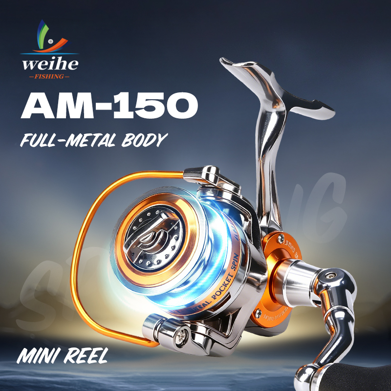 Ice Fishing Reel - ВЕЙХЕ 150 # Миниатюрная металлическая спиннинговая