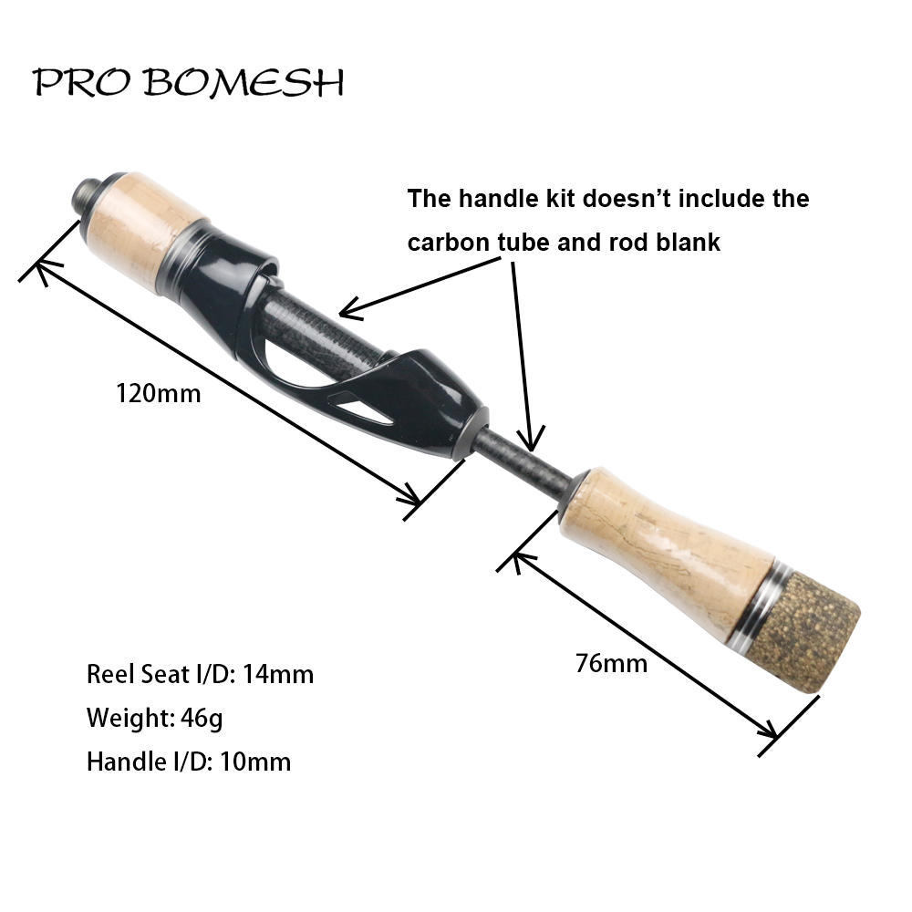 Ice Fishing Reel - Рыболовная катушка Pro Bomesh, пробковая ручка,