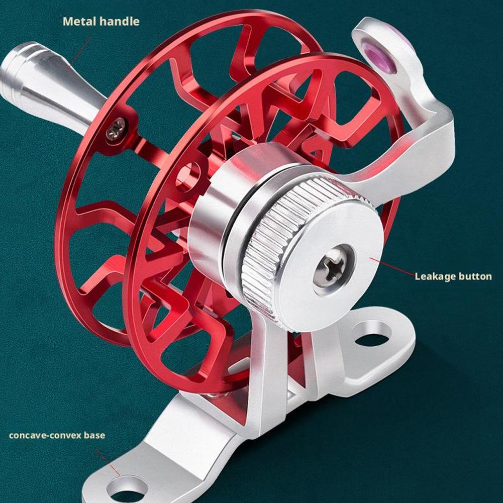 Миниатюрная цельнометаллическа – обзор и цена Ice Fishing Reel