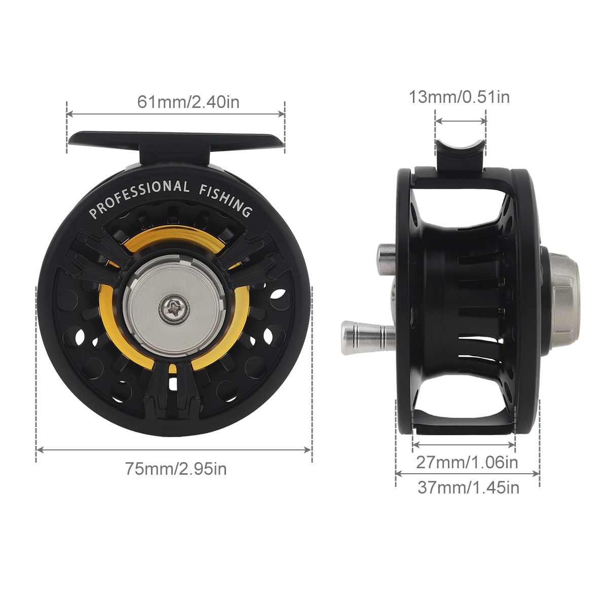 3BB шарикоподшипник цельномета – обзор и цена Ice Fishing Reel